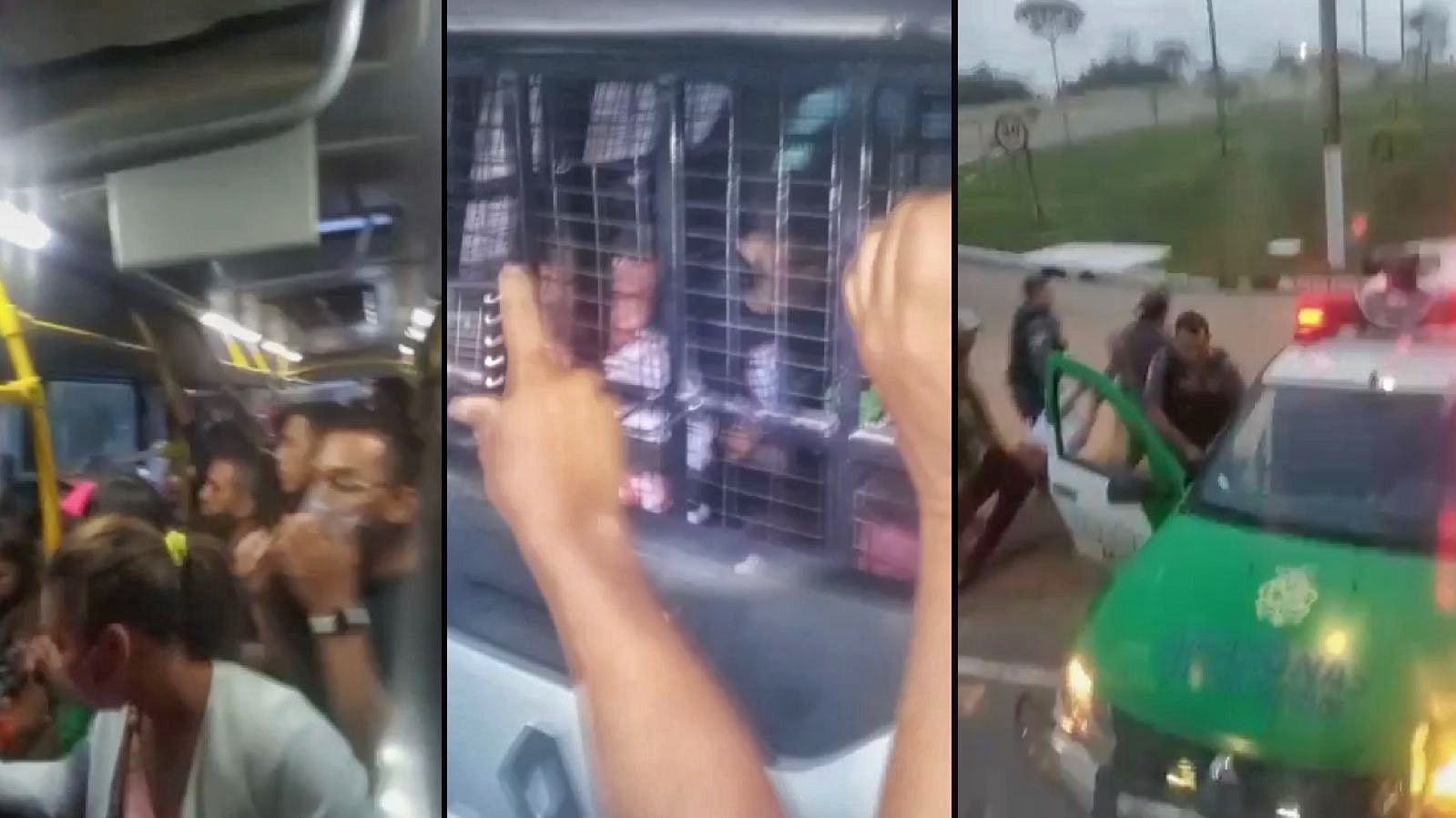 Assaltantes levam terror e desespero aos passageiros do lotado 640