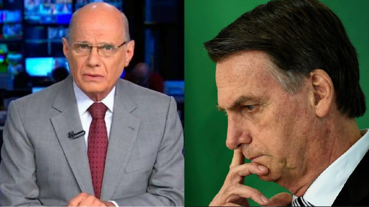 'Ele é bom solto no pasto', frase de Boechat contra ataque de Bolsonaro