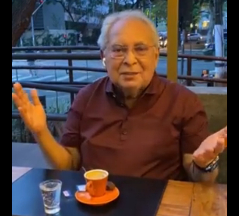 Largada de campanha de Amazonino não prevê a presença do candidatorava vídeo para dizer que está bem