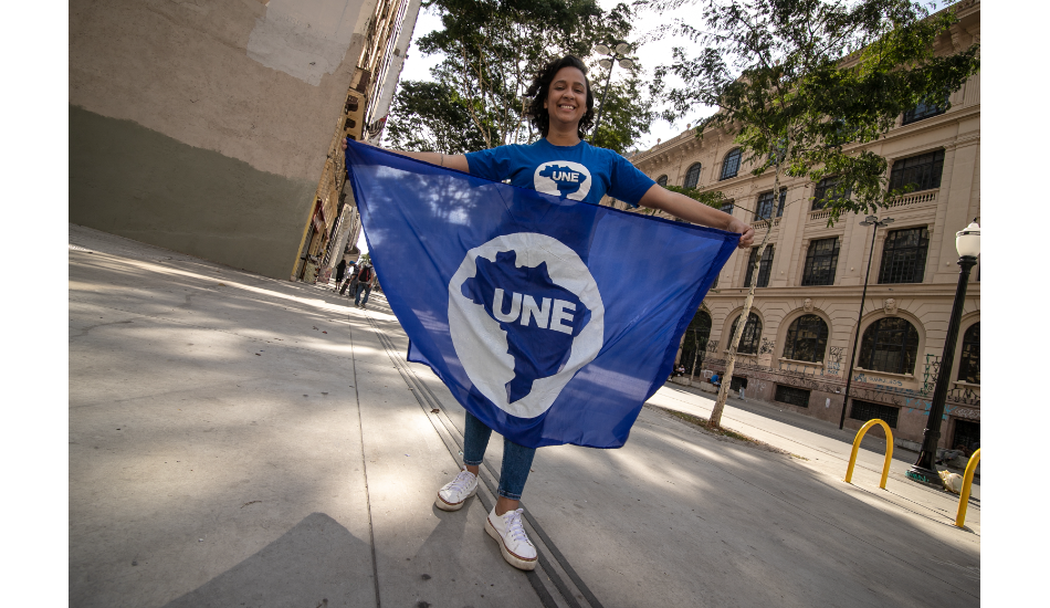 Bruna Brelaz, presidente da UNE