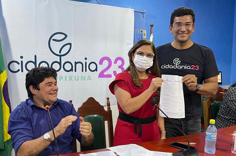 Prefeita de Ipixuna se filia ao Cidania