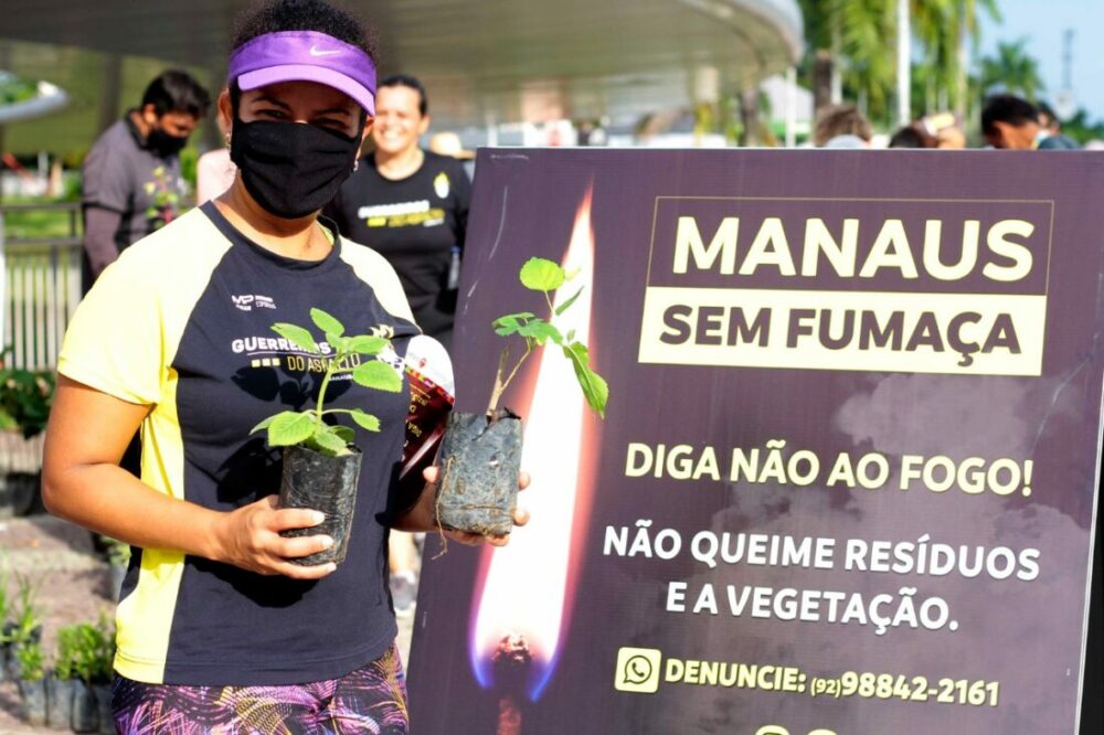 Dia da Amazônia prefeito David Almeida lança campanha de combate a queimadas e faz apelo pela conscientização