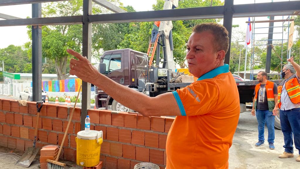 Sabá Reis na secretaria de limpeza pública de manaus