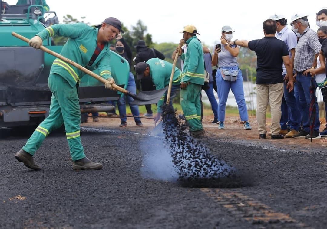 Recapeamento de ramais em Autazes vai alavancar a produção rural