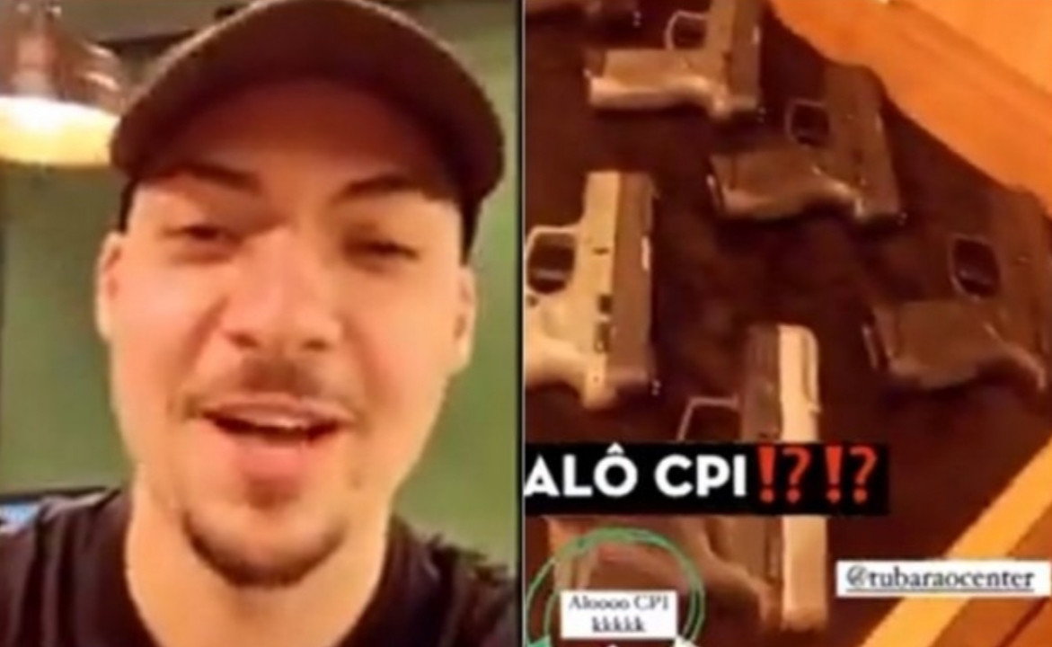 Senador da CPI pede convocação do filho 04 de Bolsonaro