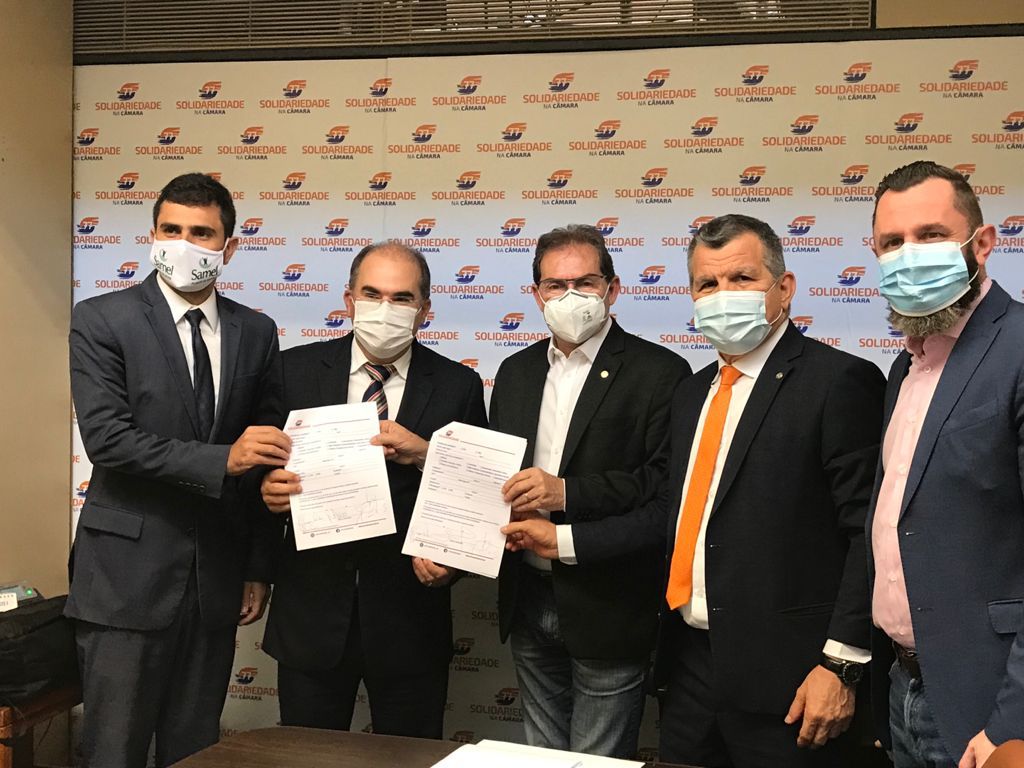 Ricardo e Hiram Nicolau filiação ao Solidariedade