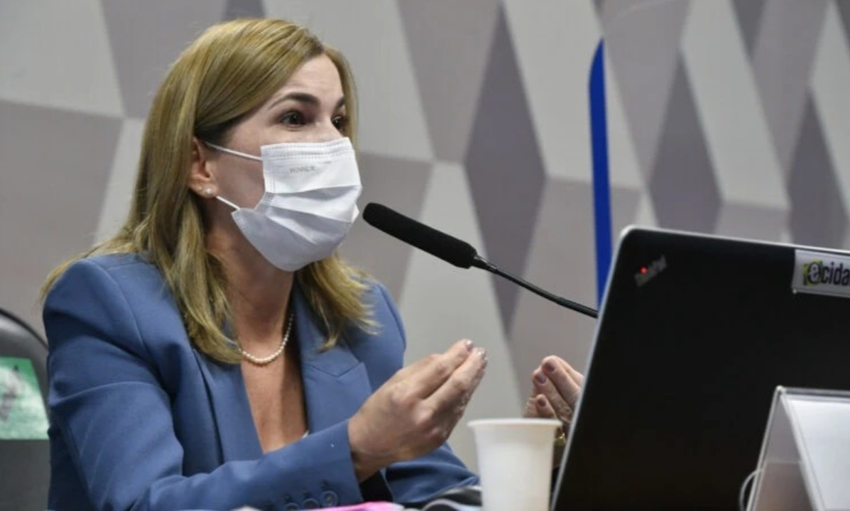 “Capitã Cloroquina” entra com ação no STF contra Aziz e mais dois da CPI