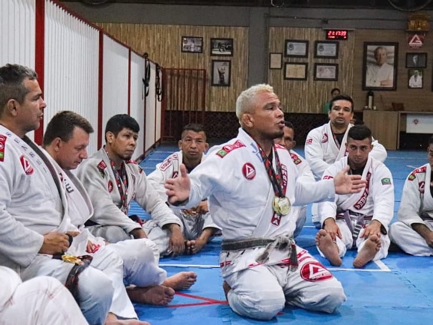 Júnior Nogueira jiu-jítsu, em competição