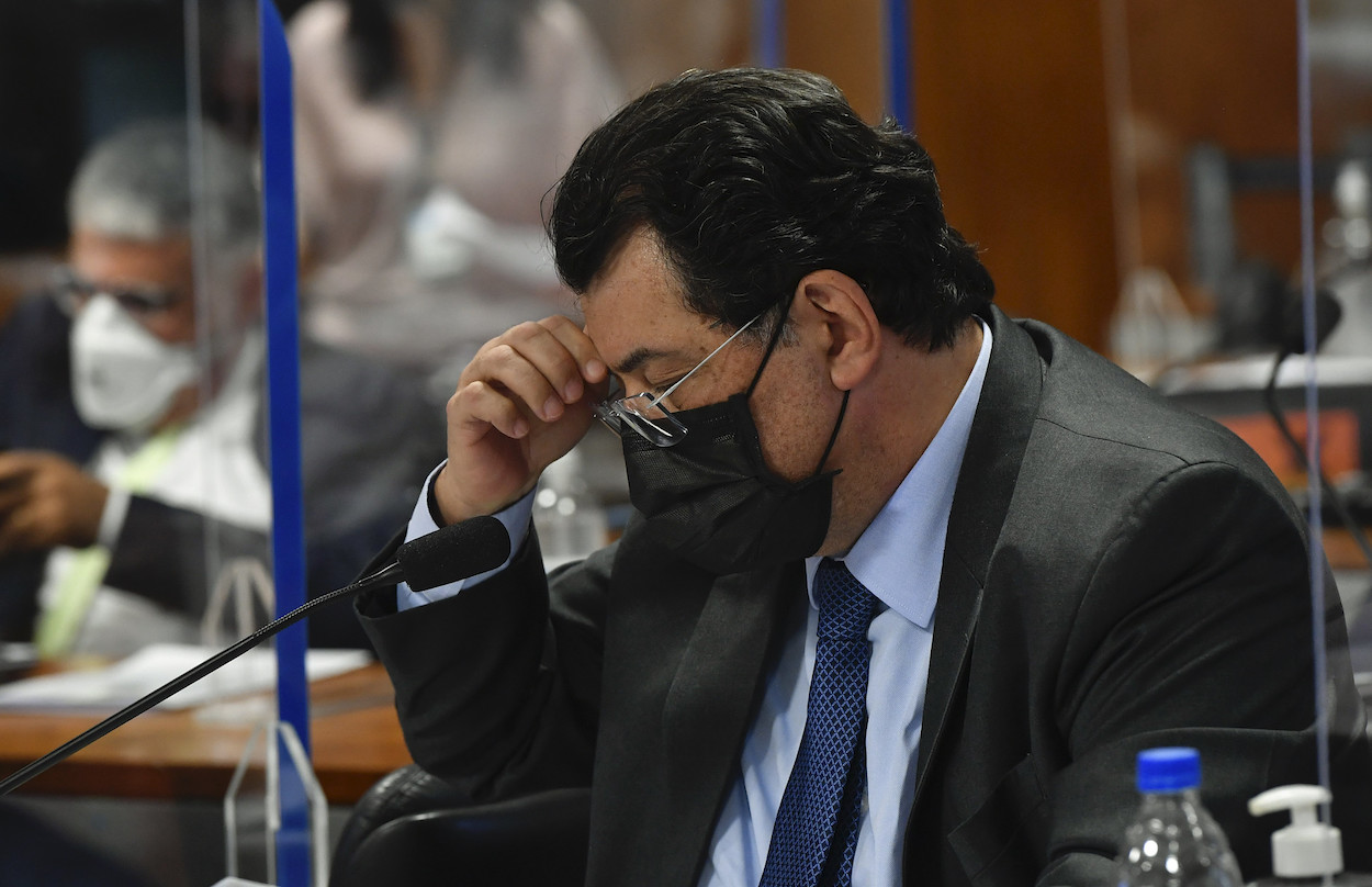 Eduardo Braga, na CPI da Pandemia