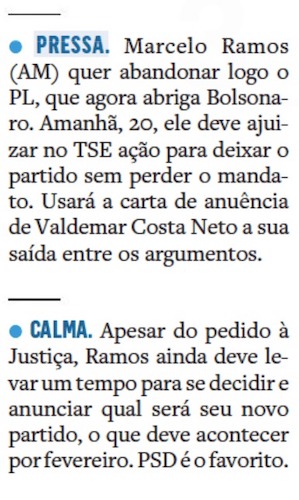 Marcelo Ramos formaliza saída do PL