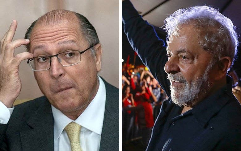 Petistas criticam ideia de Alckmin ser vice de Lula em 2022