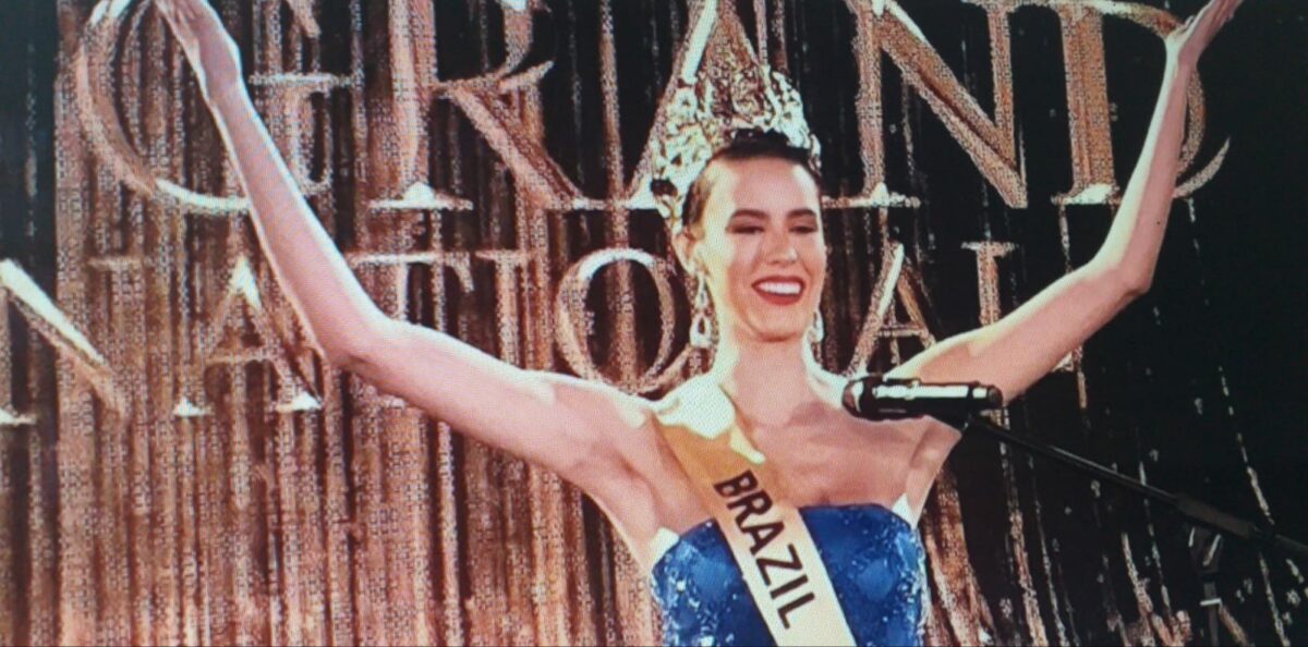 Miss manda recado para Bolsonaro: "Por favor, cuide do seu país!"