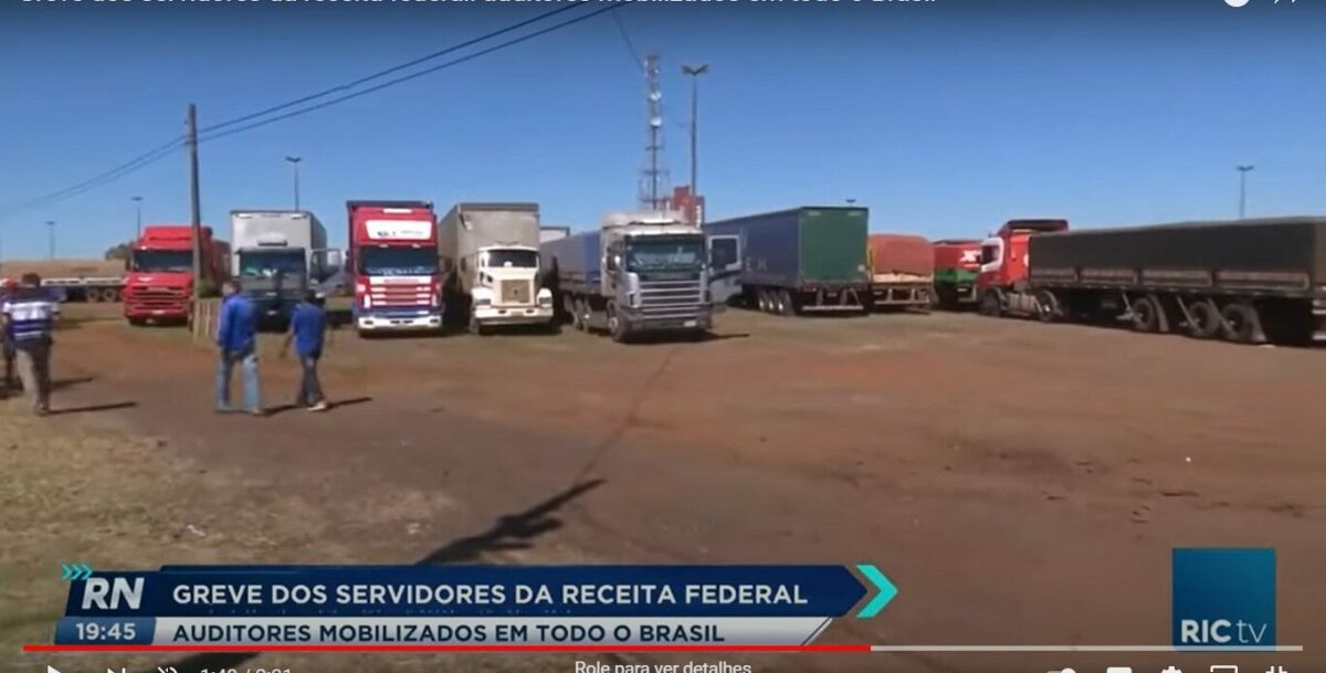 greve, receita, caminhoes, fronteira
