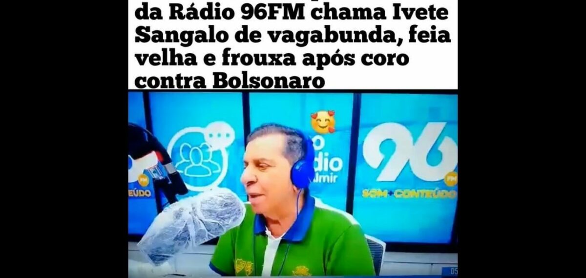 apresentador, bolsonaro, cantora, vagabunda