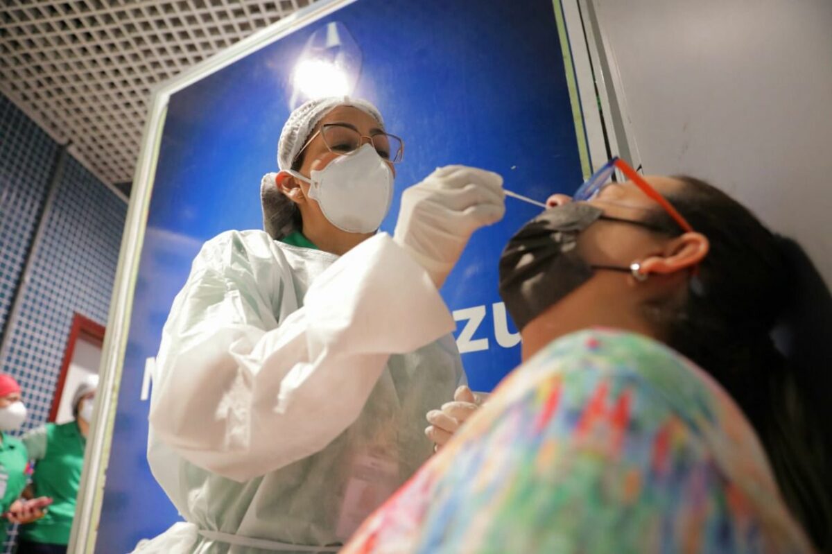 Amazonas volta a registrar alto número de infectados de covid