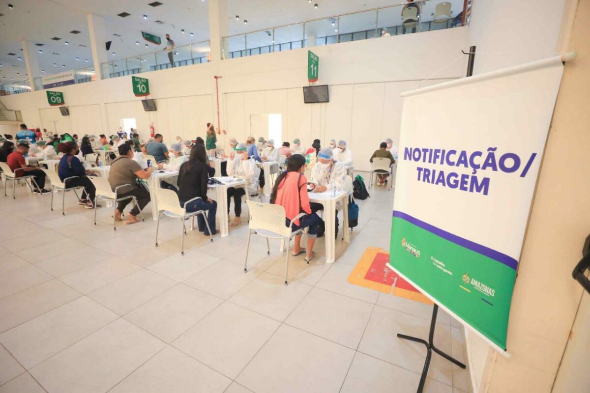 Ômicron no AM chega a 12 cidades, explode em Manaus e transmissão é geral