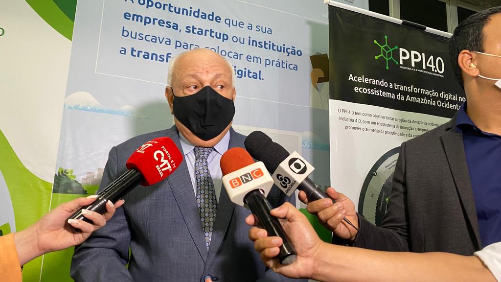 Presidente da Fieam Antônio Silva