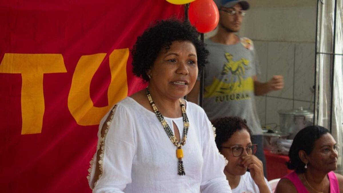 Vera Salgado é candidata do PSTU à Presidência da República