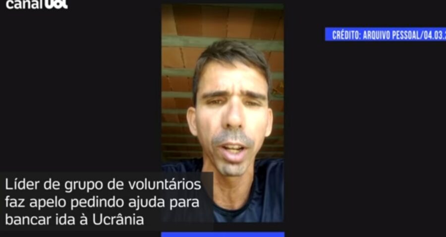 Voluntário brasileiros se preparam para lutar guerra da Ucrânia