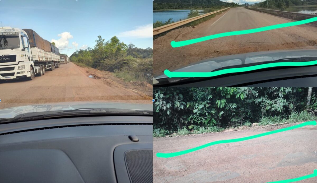 Transformada em 319, BR-174 tem operação abre buracos