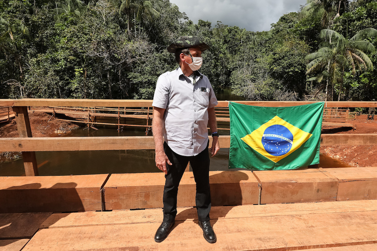 Bolsonaro Ponte São Gabriel da Cachoeira