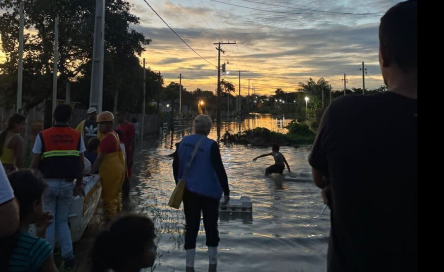 Meteorologia prevê mais um dia de muita chuva em Parintins