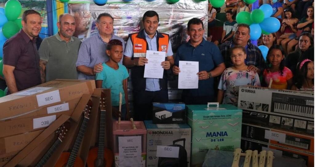 atila, lins, inauguracoes, anama, caapiranga