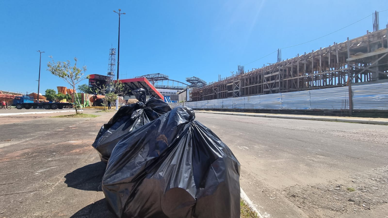 Recicla Galera projeto vai incentivar torcedores recolherem lixo no bumbódrom