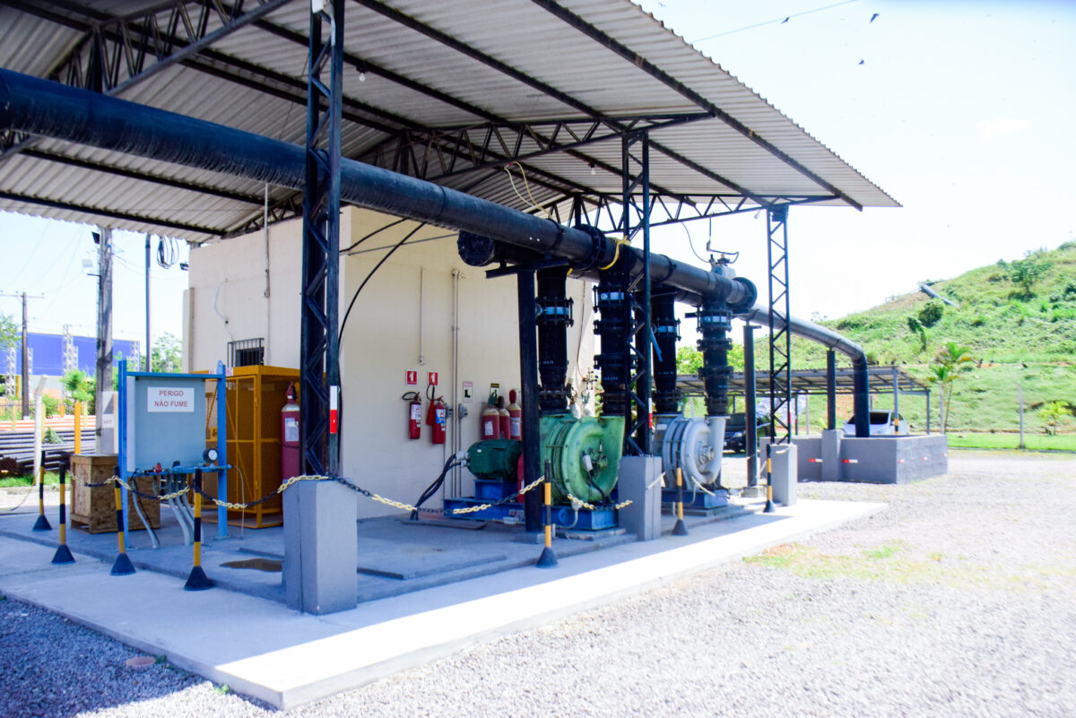 Biogás que sai do lixo abastece de energia aterro sanitário de Manaus