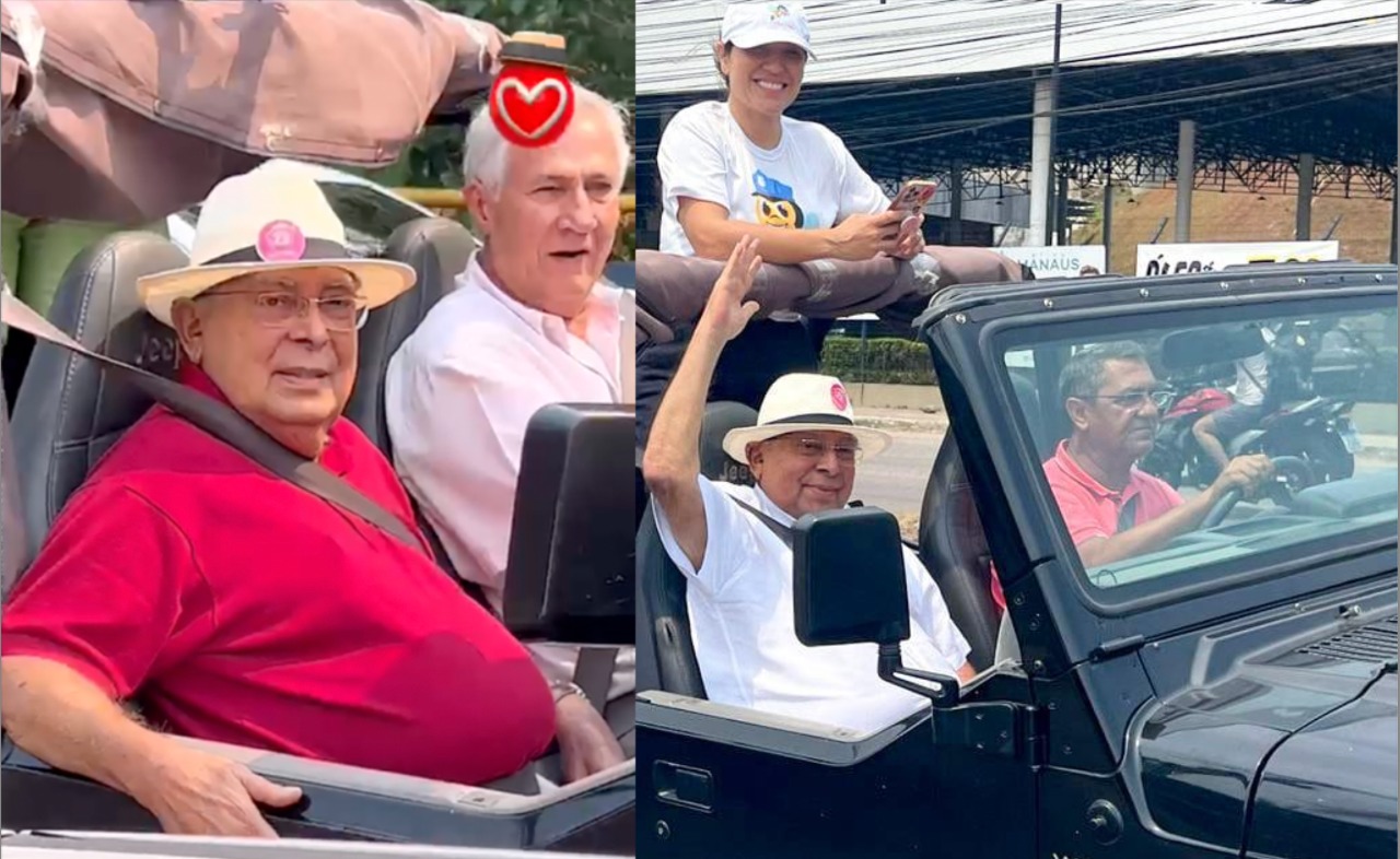 Amazonino Mendes e Humberto Michilles