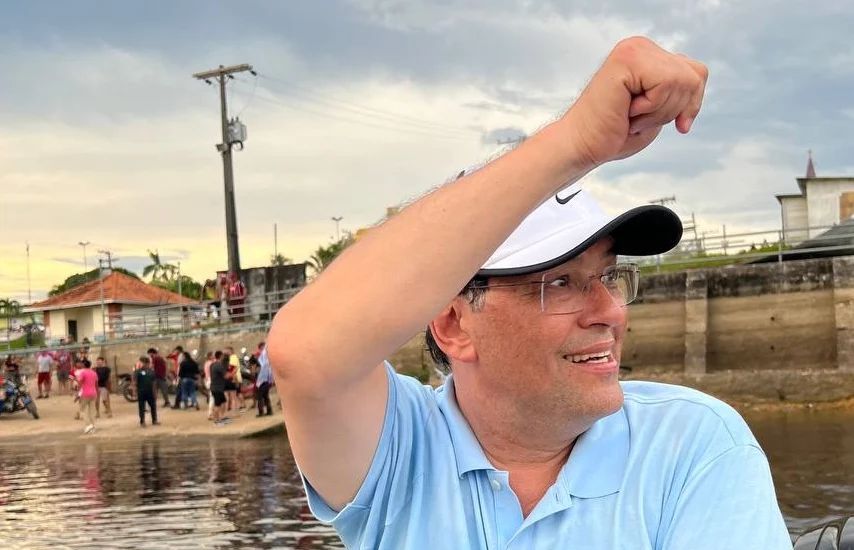 Eduardo Braga em campanha no AM