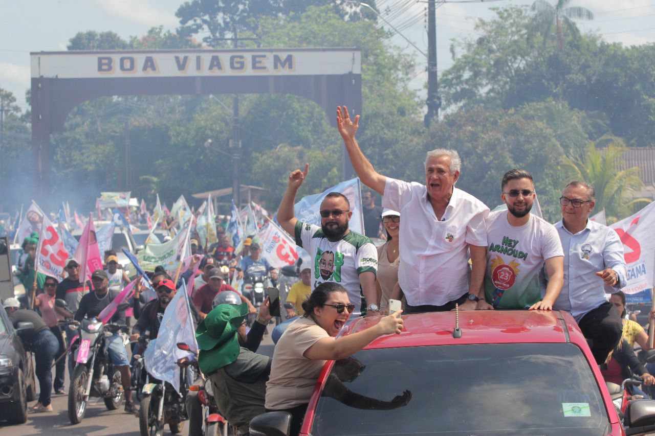 Humberto Michiles campanha de Amazonino Mendes