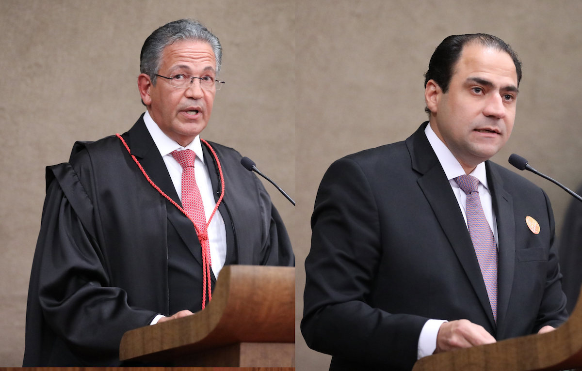 Mauro Campbell e Beto Simonetti posse Alexandre de Moraes