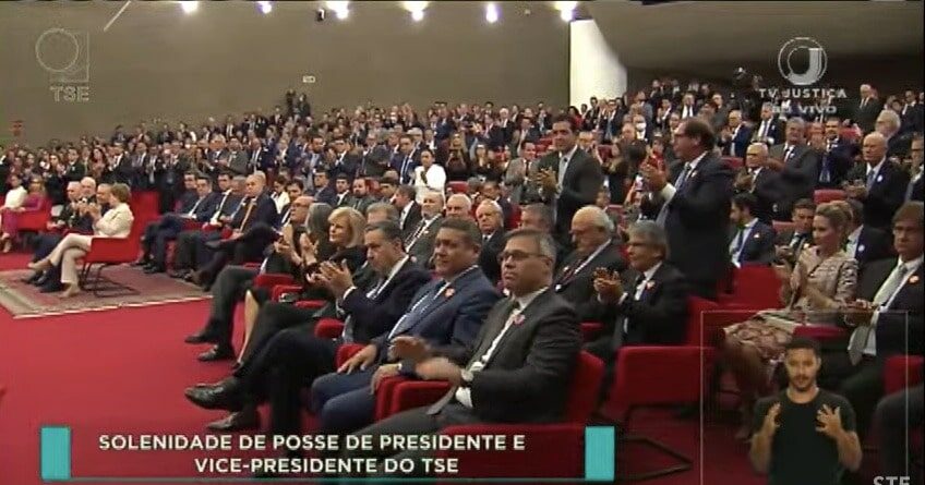 moraes, bolsonaro, aplausos