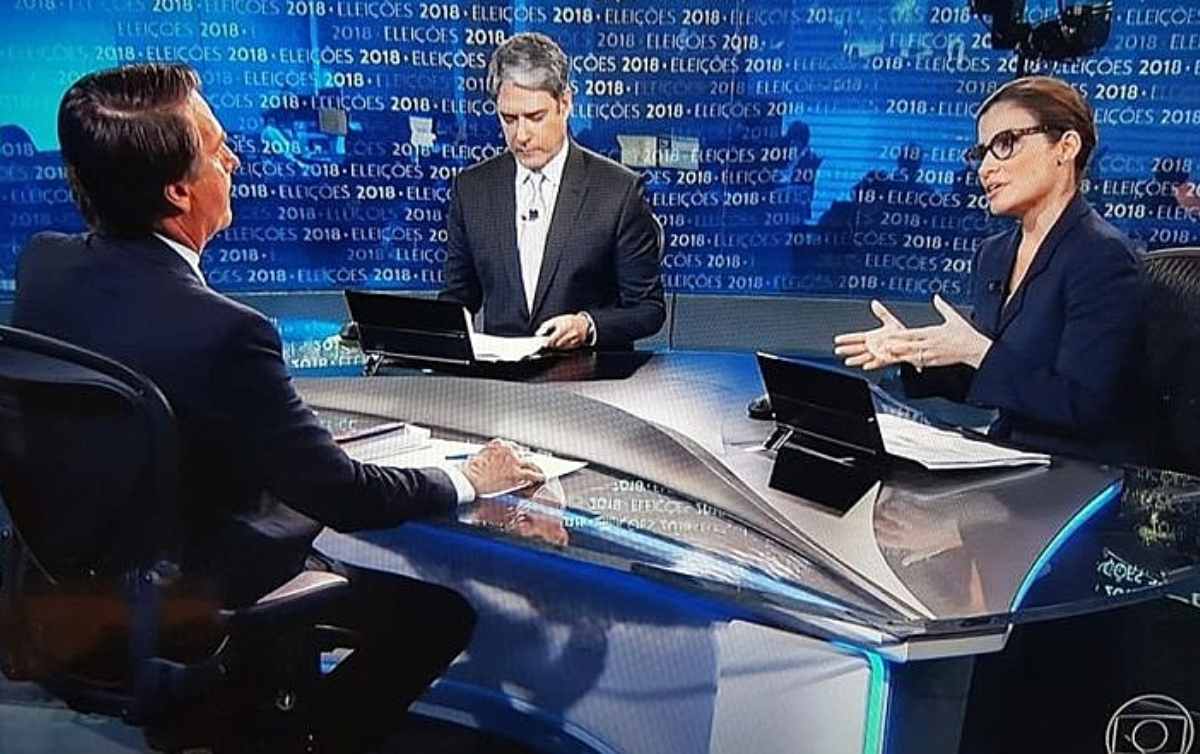 Globo cancela ida de Bolsonaro ao 'Jornal Nacional' com Bonner