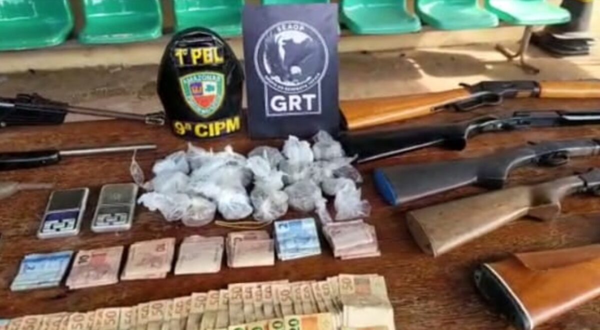 Operação das polícias tenta frear onda de crimes em Nova Olinda do Norte