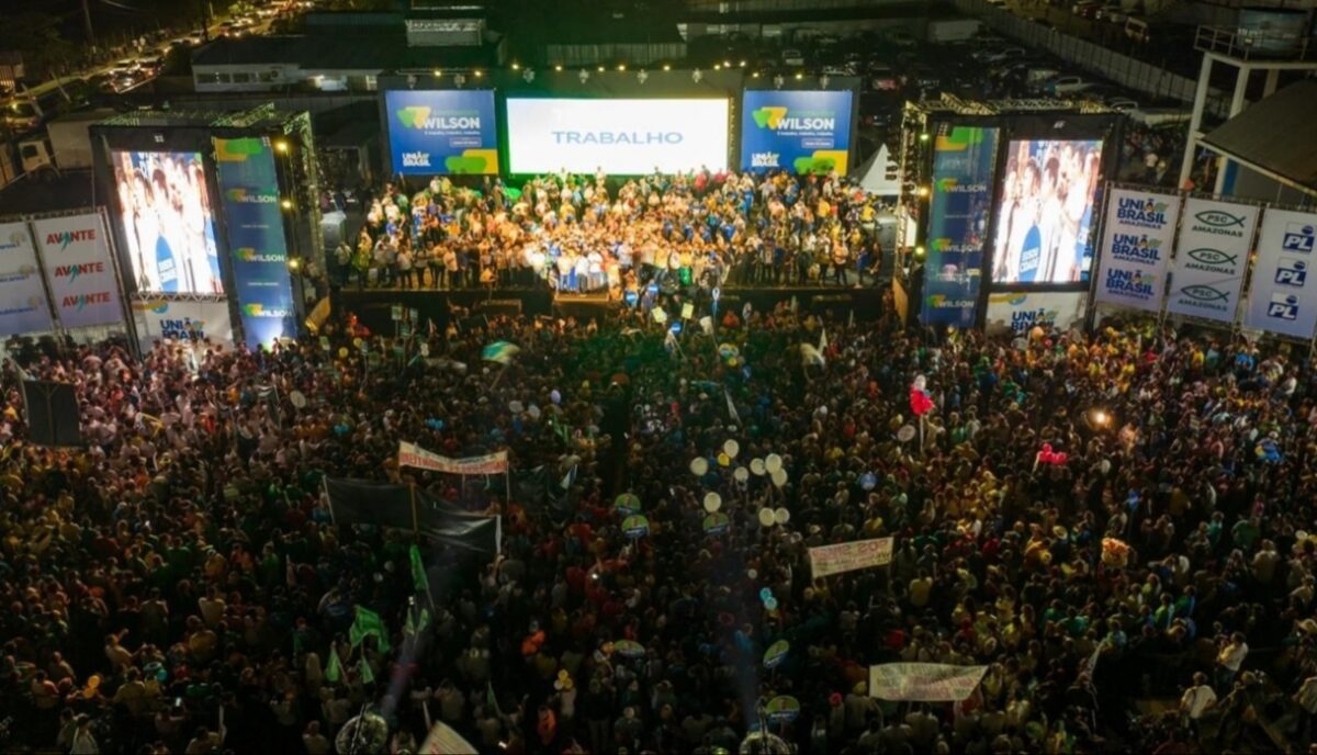 Mais de 40 prefeitos do AM sobem no palanque de Wilson Lima
