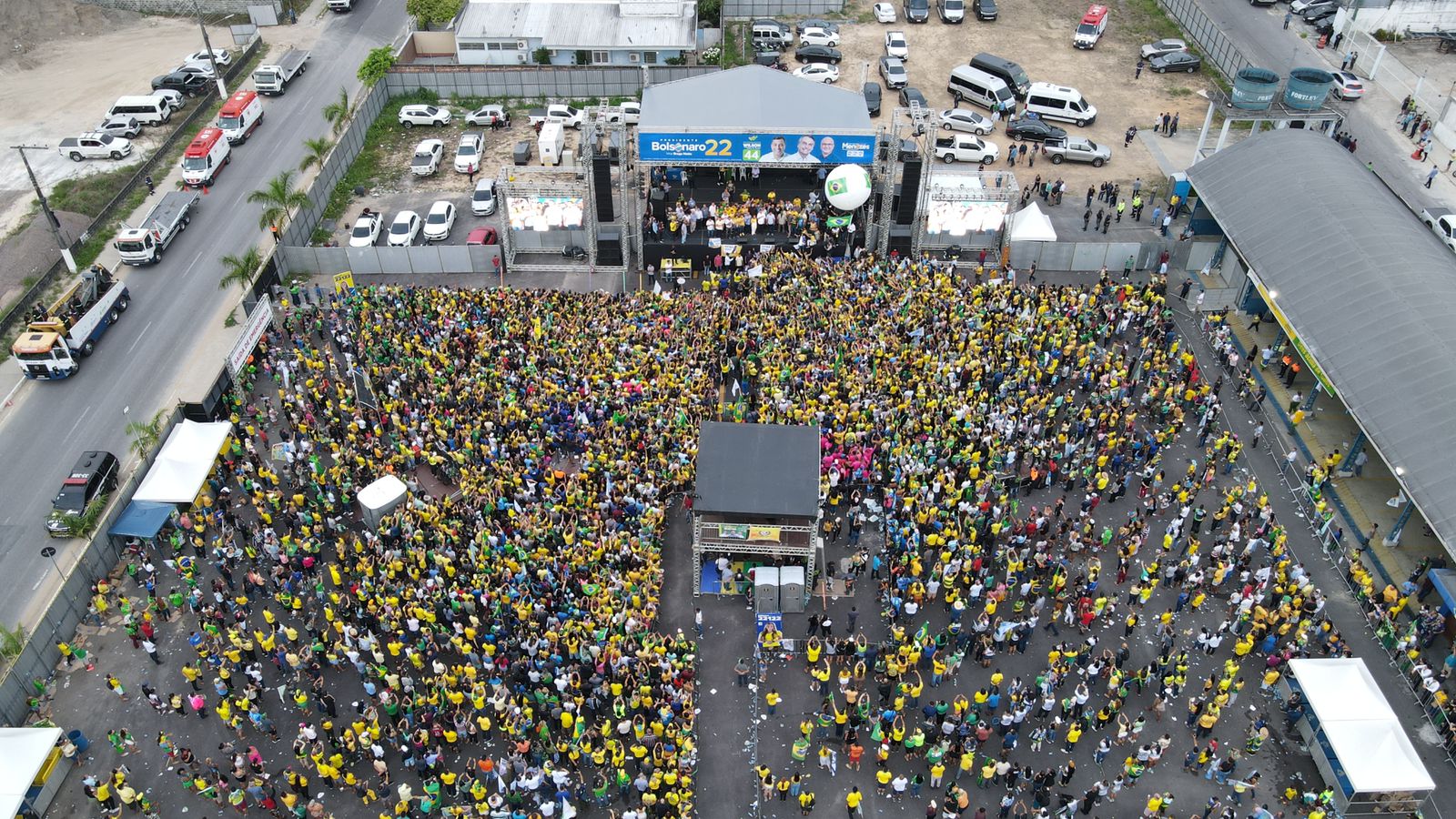 Comício Bolsonaro em Manaus