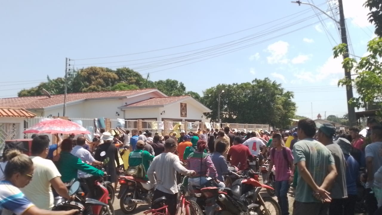 Manifestação em Borba demissões