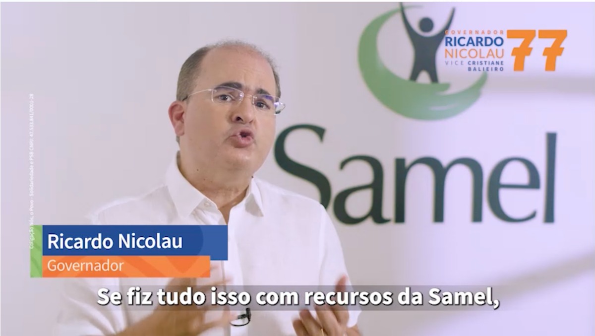 Ricardo Nicolau candidato Samel