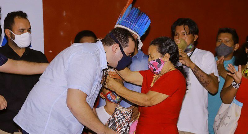 cidade, mullher, indigena