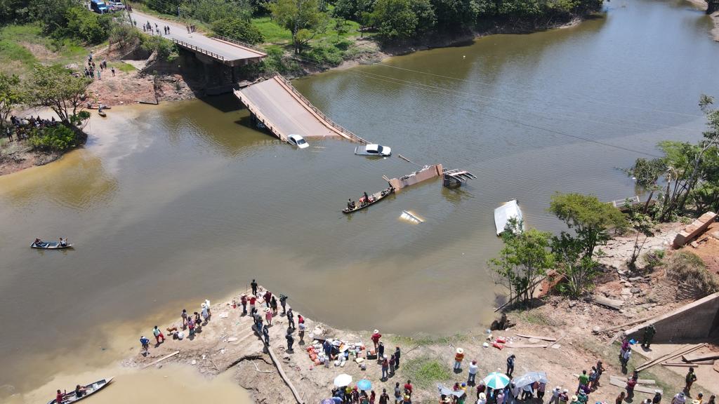 Desabamento ponte BR 319