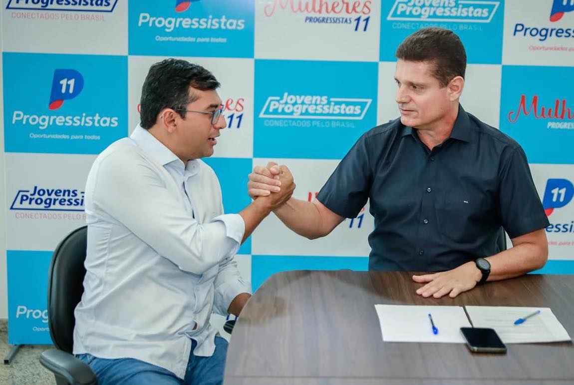 governador Wilson Lima e Marcos Rotta