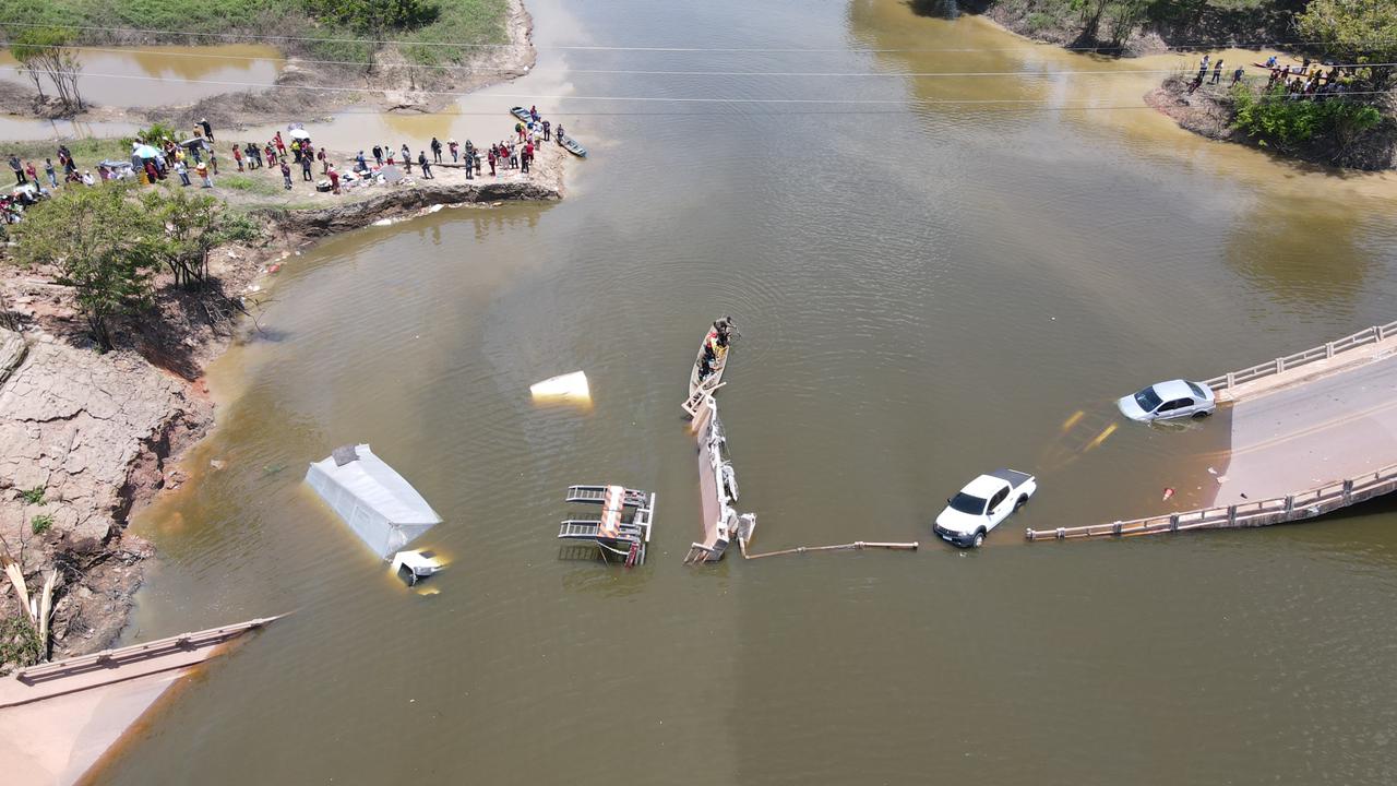 Sobe para 4 o número de mortos em acidente de ponte na BR-319
