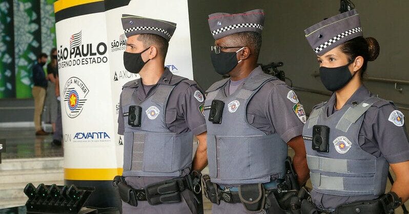 tarcisio, policiais, cameras, sp