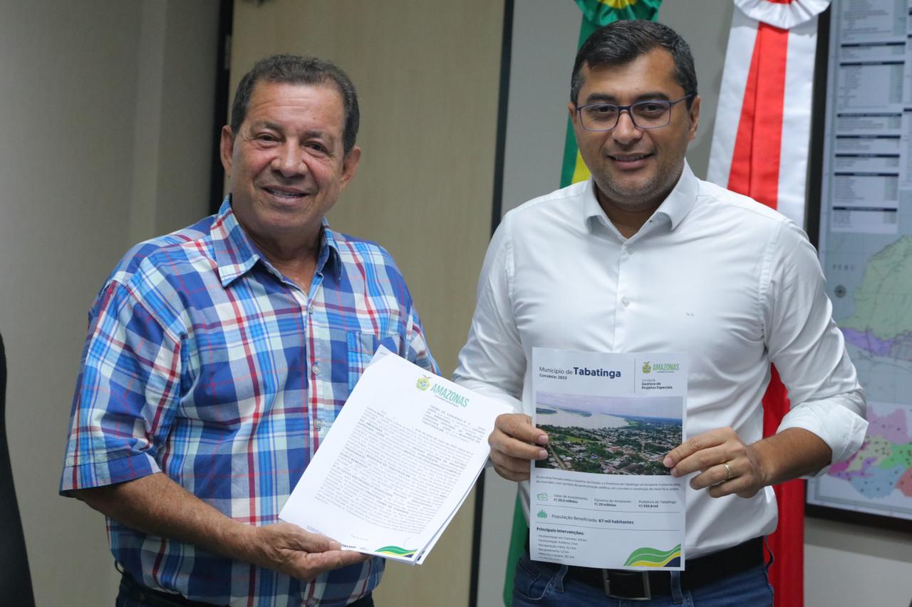 Prefeito de Tabatinga e Wilson