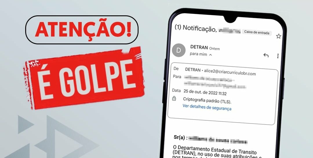 detran-am, golpe, mail, multa