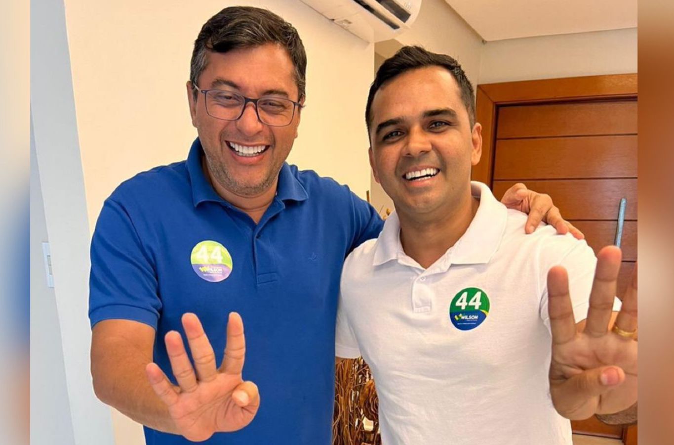 Wilson Lima e Israel Paulain