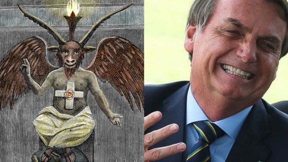 Caveira, enxofre, sala escura: símbolos que Bolsonaro viu na maçonaria