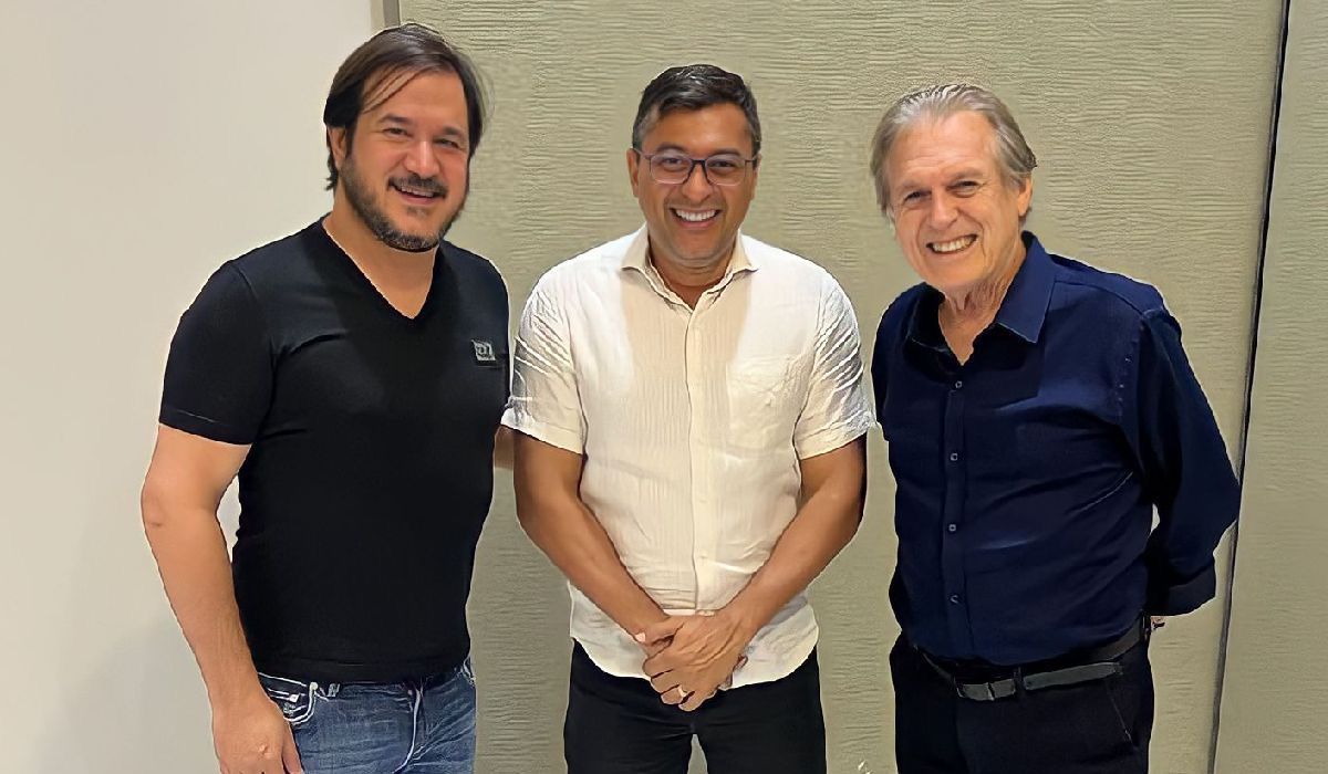 Cúpula do União Brasil visita Wilson Lima após reeleição